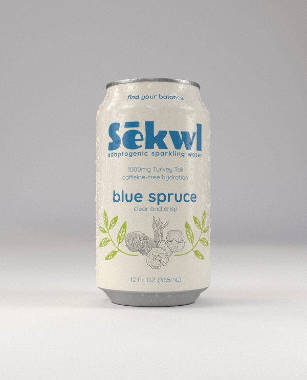 Blue Spruce Adaptogenic Sparkling Water - 12 Pack