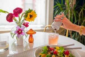 Refreshing Pause: Bringing Lightness Into a Heavy Season with a Sēkwl Hibiscus Bloom