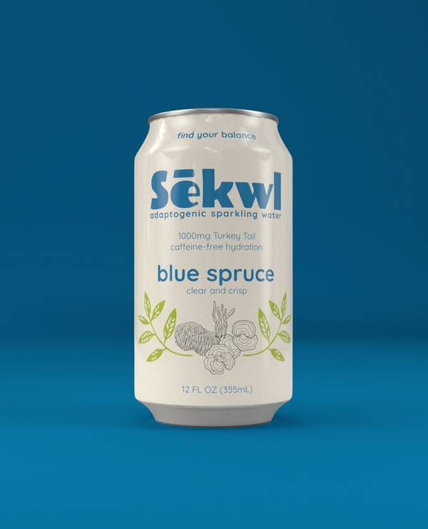 Blue Spruce Adaptogenic Sparkling Water - 12 Pack