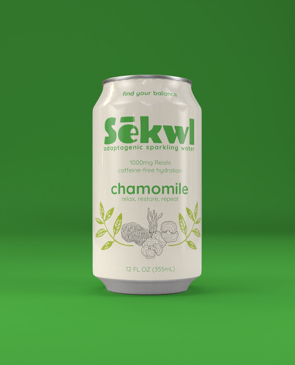 Chamomile Adaptogenic Sparkling Water - 12 Pack