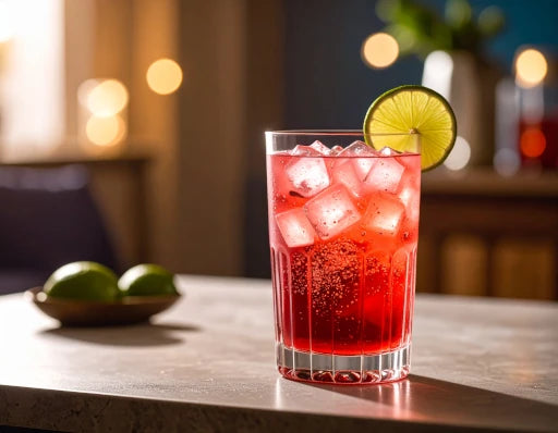 Cranberry Lime Adaptogenic Sparkling Water