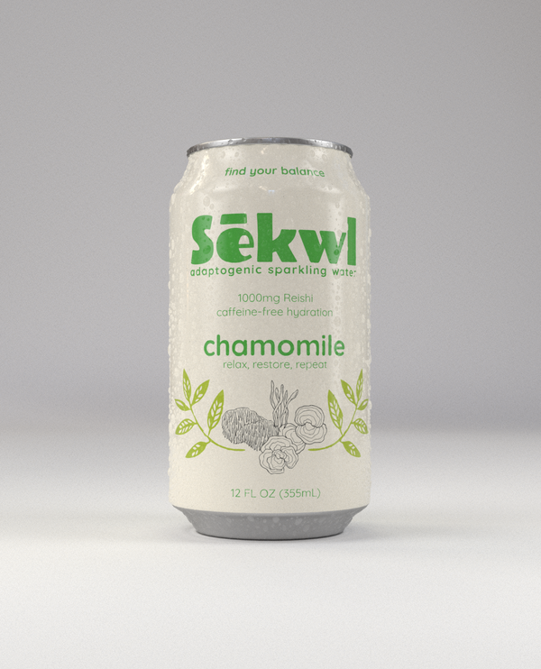 Chamomile Adaptogenic Sparkling Water - 12 Pack