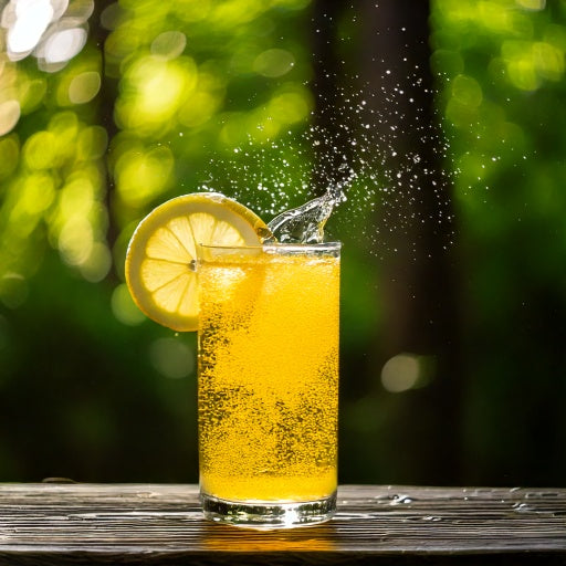 Lemon Ginger Adaptogenic Sparkling Water - 12 Pack