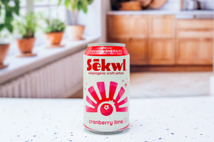Cranberry Lime Adaptogenic Sparkling Water
