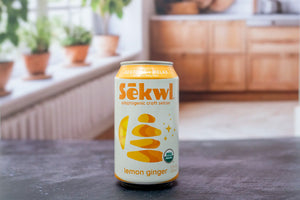 Lemon Ginger Adaptogenic Sparkling Water